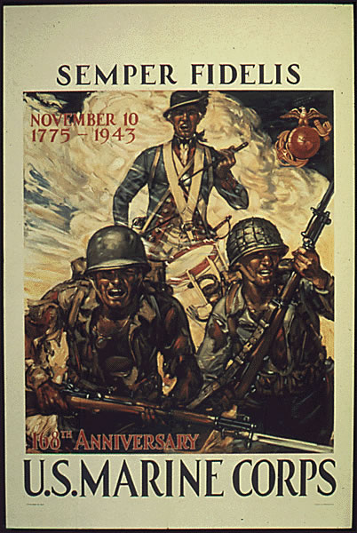 Marine Corp_Semper Fidelis Poster